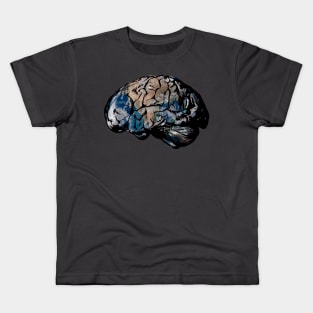 Brain of the Earth Kids T-Shirt